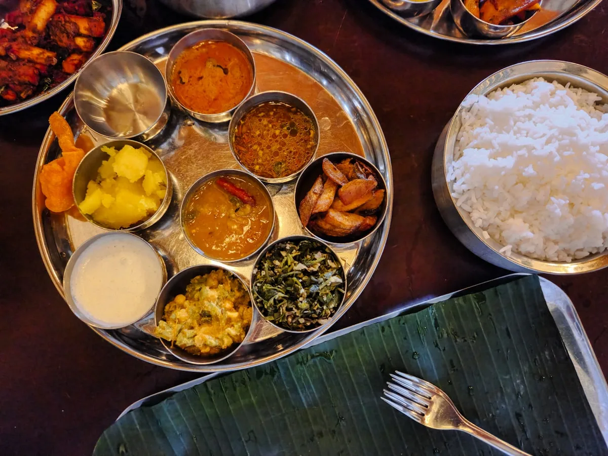 Desk Thali Veg
